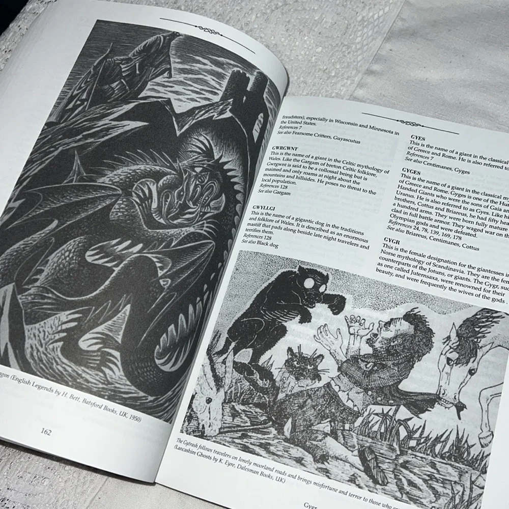 GIANTS, MONSTERS & DRAGONS AN ENCYCLOPEDIA OF FOLKLORE, LEGEND AND MYTH BOOK